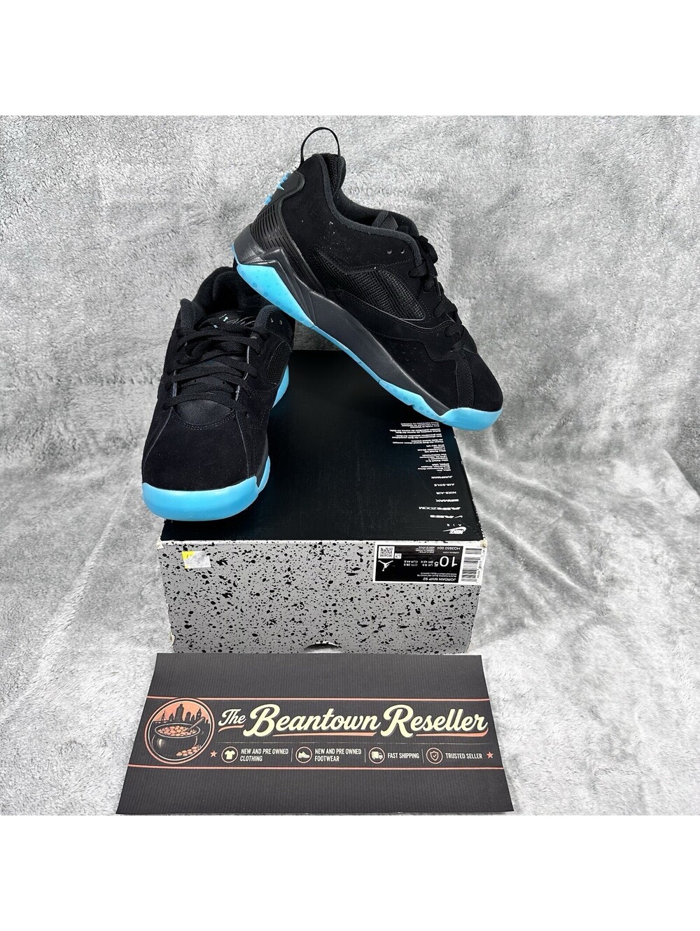 Nike Air Jordan Mens Size 10.5 MVP 92 Black/Anthracite/Gamma Blue New In Box